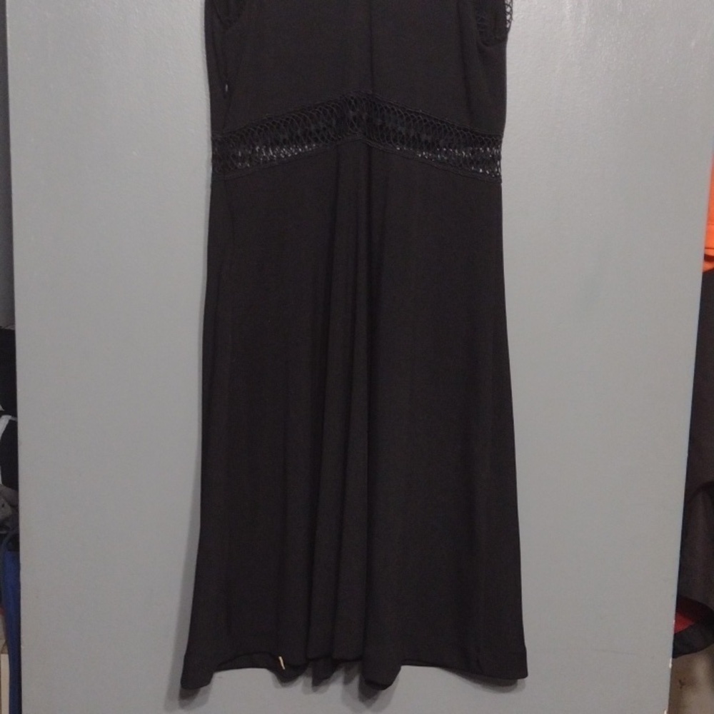 Free People King id my heart black Mini dress size 0 - Picture 4 of 7